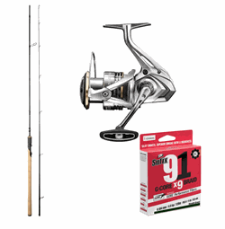 Westin W2 spin 9,0 fod -7/30 gr / Shimano Sedona FJ 3000HG + Fletline
